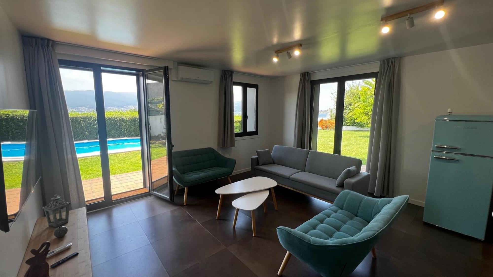 Apartamentos Redondela - A Casa Da Praia Exteriör bild